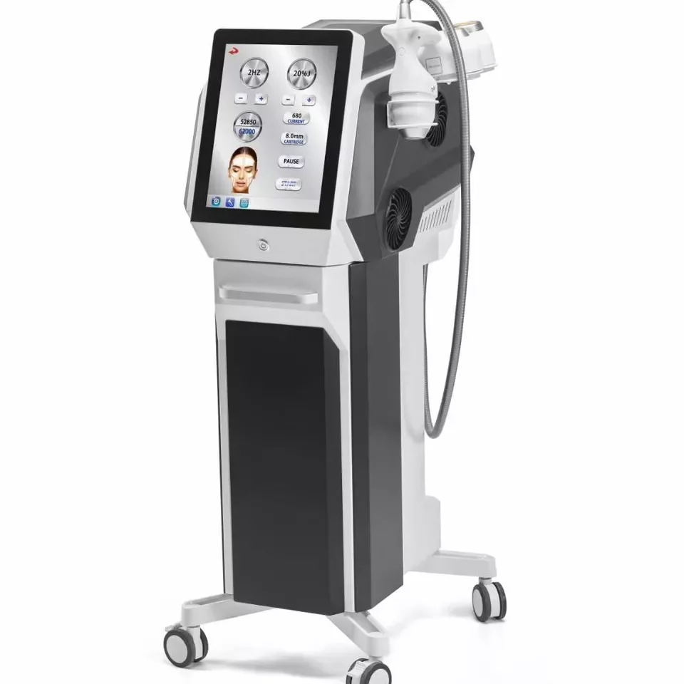 Ice Hifu machine 2022 new arrivals ultrasonic hifu ice weight loss facing care machine 7d 9d hifu cartridges