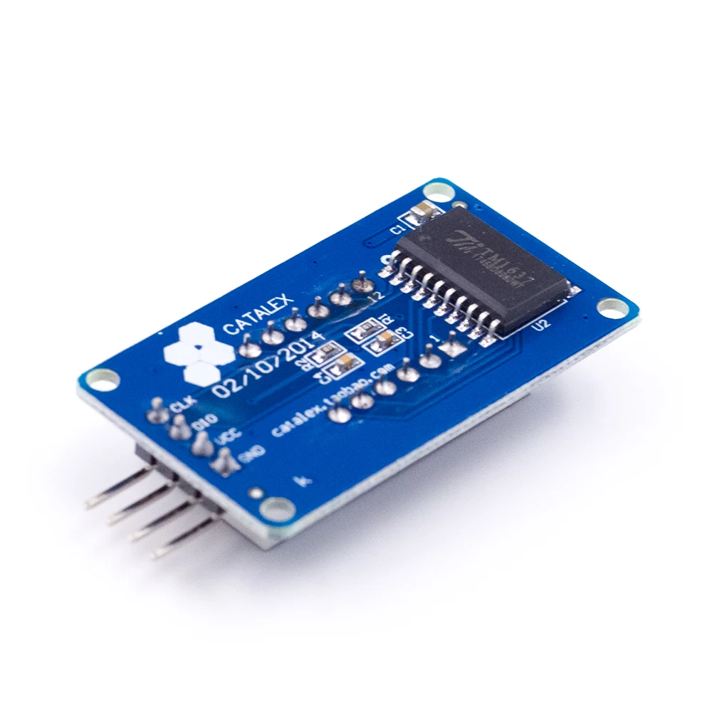 TM1637 LED Display Module 7 Segment 4 Bits 0.36Inch Clock RED Anode Digital Tube Serial Driver Board