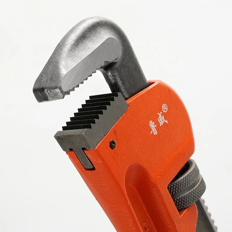Hot Sale Heavy Duty Adjustable American Handle Spanner Straight Steel Pipe Wrench