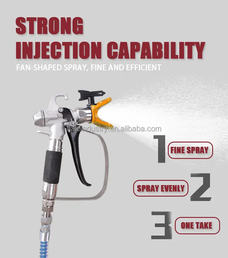 High pressure airless non gasoline spray painting sprayer steel tile latex paint wall car paint spraying machine