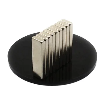 Galvanized neodymium iron boron strong magnet  rectangular  24x7x3mm