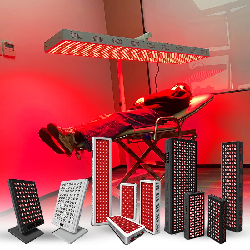 Full Body Red Light Infrared Heating Panel Pulsing 4 Wavelengths Pdt Machine 1500w Infrared Red Light Therapy Panel With Timer