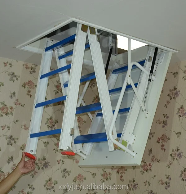 Step Ladders Structure and Steel Material Folding Ladder