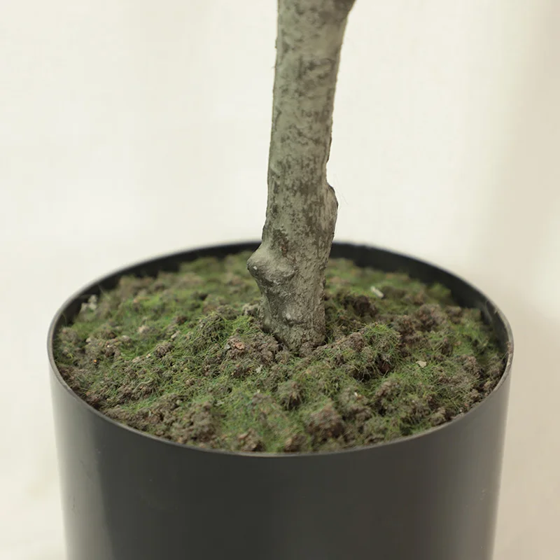 2024 Longstar Wholesale 30/35/44 inch Artificial Plant Orange Maple Tree Maple Leaf Acer Palmatum Livingroom Decor