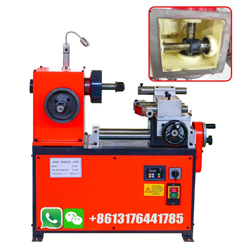 CE Standard C9335 C9335A C9340 lathe to rectify discs and brake drums brake disc drum lathe machine