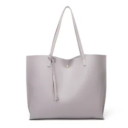 Новая модная женская сумка-тоут из искусственной кожи оптом