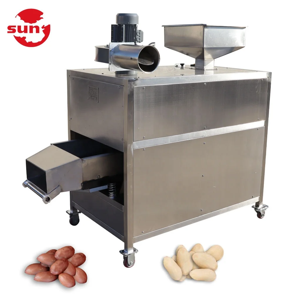 Professional Manufacturer Durable Popular Spiral Type Cashew Peeling Machine