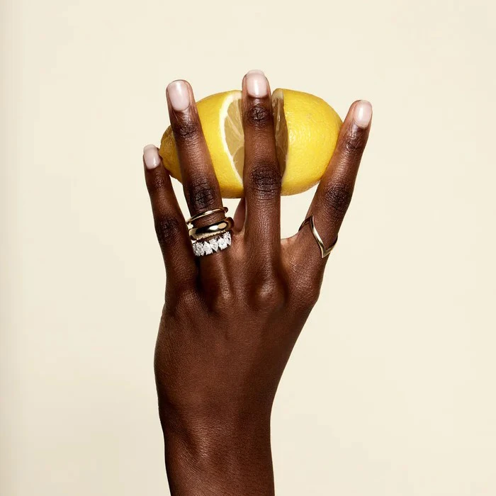 Personalized Jewelry Manufacturer 925 Silver Diamond Water Drop Pear Cut Gold Half Eternity Band Ring For Women