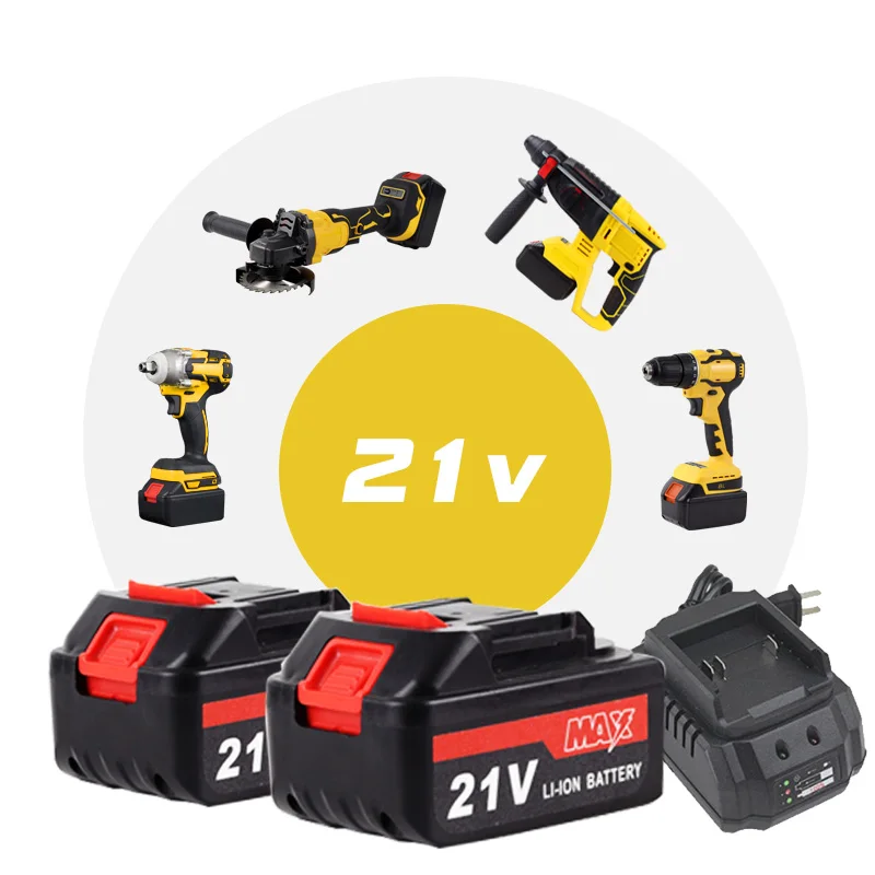 4-in-1 Combination 21V Cordless Power Tool Universal Steel Drill Wrench Battery Charger DIY Repair Bag Packaging OEM Support