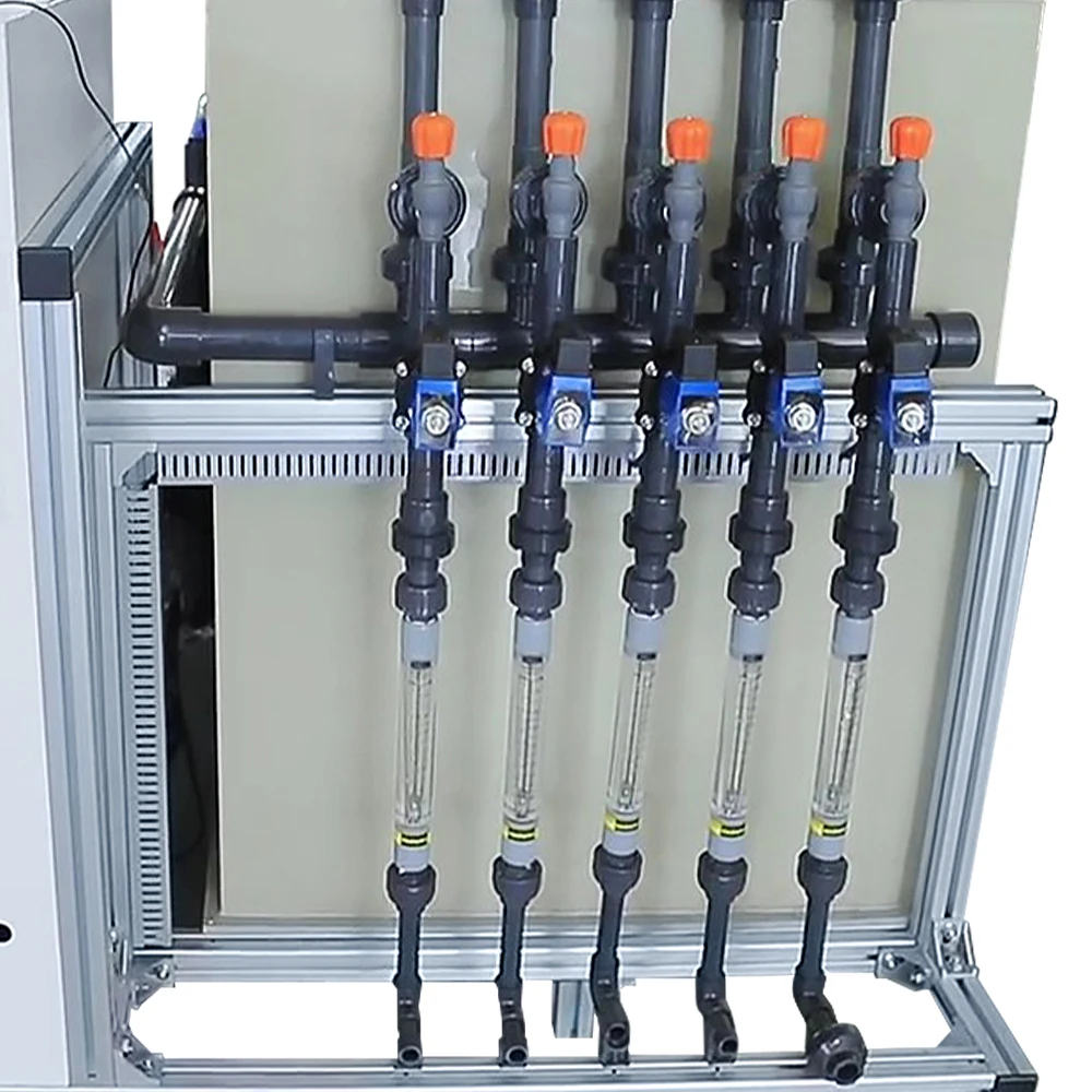 BUYUN 10 nutrient channels  automatic irrigation  solution hydroponic system for tomato agriculture greenhouse