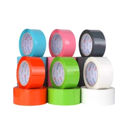 Low-cost red green pink waterproof density transparent adhesive custom printed packing tape carton transportation sealing adhesi