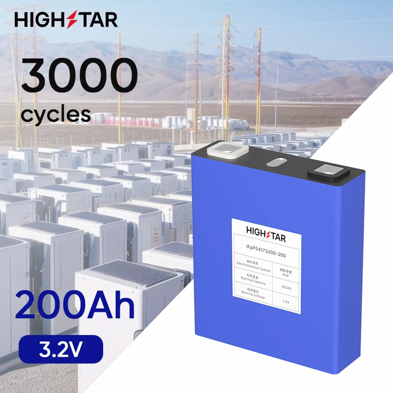 HIGHSTAR Model 3.2V 200ah 280ah Lifepo4 Lithium Ion Battery for Solar System Home Energy Storage Golf Carts Origin Size Place