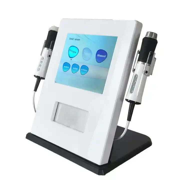 Wholesale 3 In 1 Oxygen Jet Facial Machine Rf Skin Care Co2 Oxygen Bubble Exfoliate Portable Oxygen Facial Machine