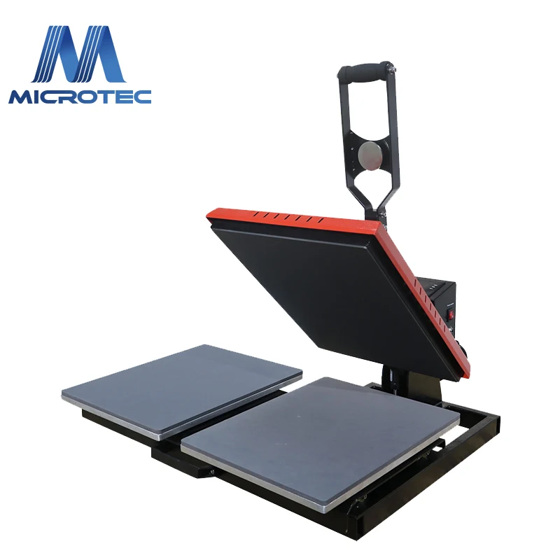 Microtec Tshirt Shuttle logo Press Double Bed Heat Machine