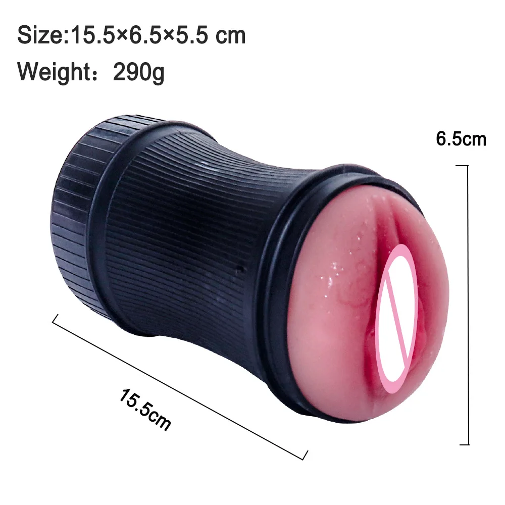 Mini Mouth Vagina Double Head Aircraft Cup Male Silicone Masturbator Simulation Channel Clip Suction Cup Aircraft Cup