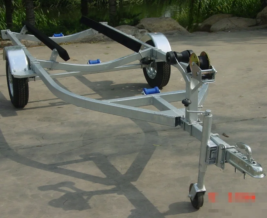 
Factory made single axle Small Mechanical Brake 4.7m boat trailer CT0101 
