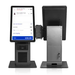WU XIN Floor Standing Payment Machine Self Service Kiosk  Payment Kiosks For Self Service of Restaurant Kiosk Touch Panel PC