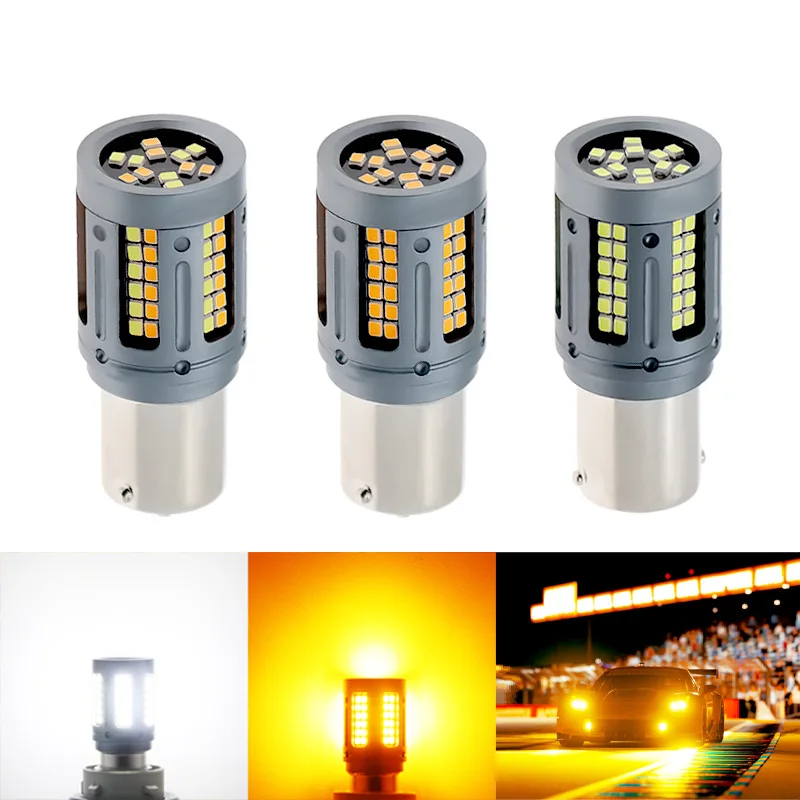 BA15S P21W BAU15S PY21W поворотники 2016 84smd Светодиодные лампы сигнала поворота тормоза 1141 1156 светодиодные лампы без ошибок CanBus t20 7440