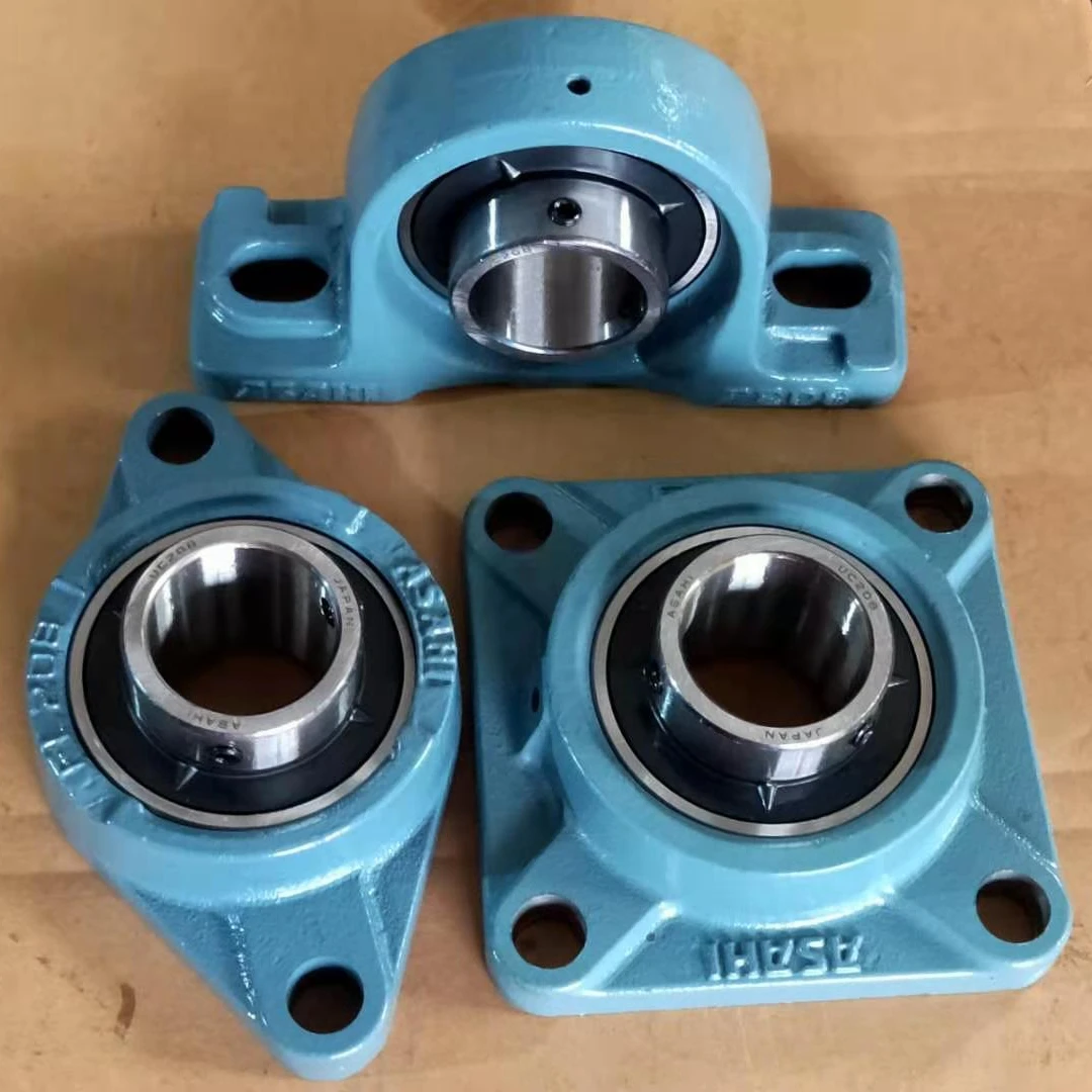 Japan original ASAHI  Pillow block ball bearing ucfl204  UCF205  UCF206 UCF207 UCF208 ball bearing