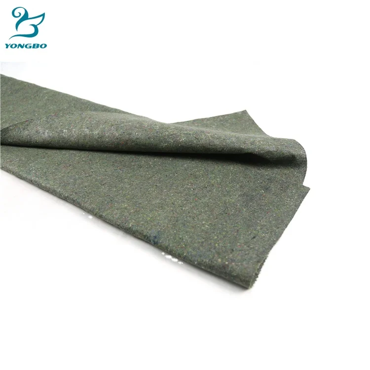 Hot sale 100% recycle material shipping grey blanket