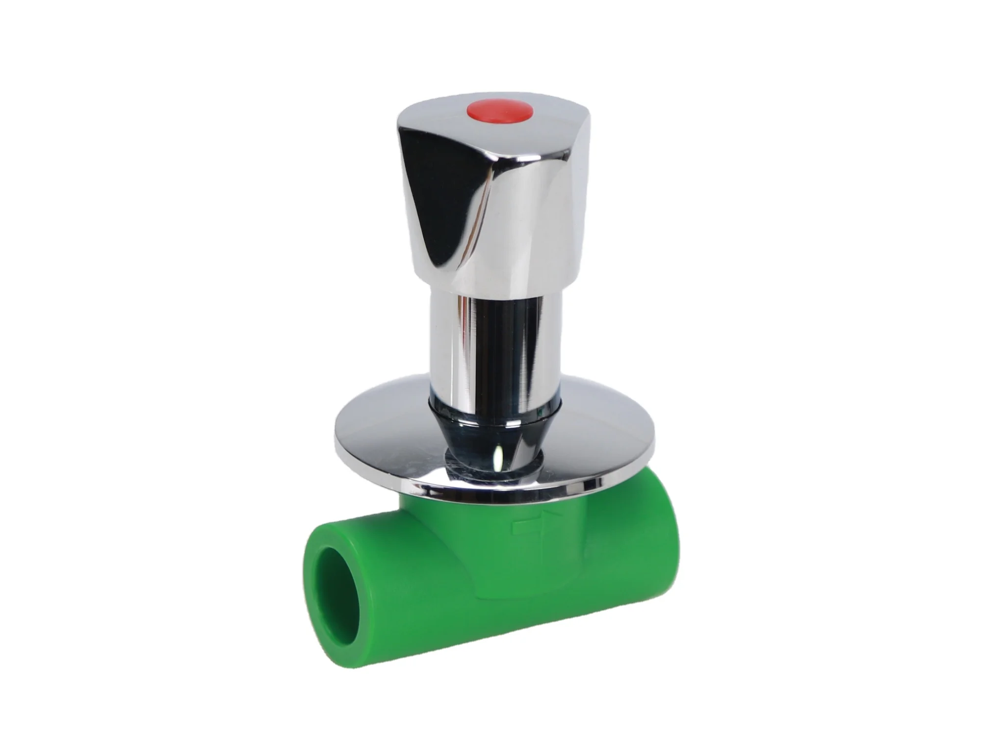 LK-306 High Quality Factory Wholesale German standard New Design PN25 Stop Valve Gate Valve For PPR Pipe