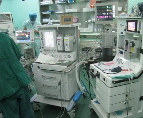 Aeon 8700A Anesthesia Machine with Two vaporizers and Monitor