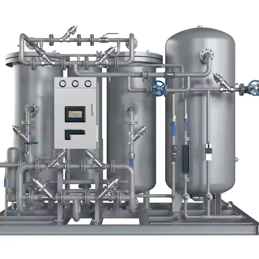 New High Purity Nitrogen Gas Generator N2 Machine Industries Engine PLC Gearbox Pump Air Compressor Motor