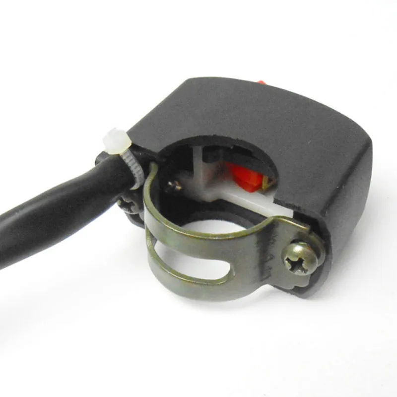 Светодиодный переключатель фар для электрического мотоцикла, 2 провода ВКЛ./ВЫКЛ., 12 В, переключатель фар на руль мотоцикла
