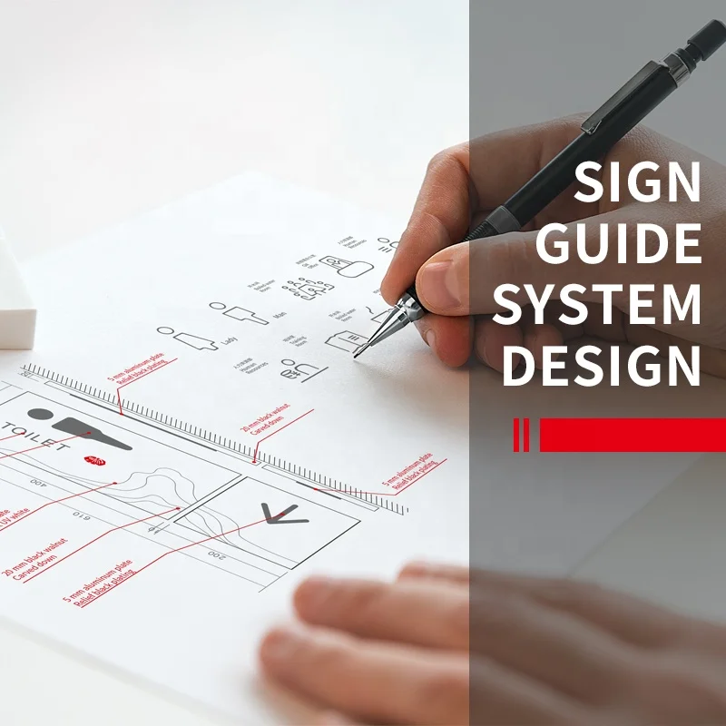 EZD Custom sign Manufacturer Outdoor Fingerpost Sign Street Guide Wayfinding Signage System sign guide system design