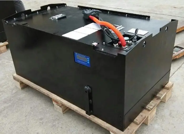 Lithium LiFePO4 Forklift Battery Pack with BMS Metal Box REMA and ANDERSON Plug (24V600AH)
