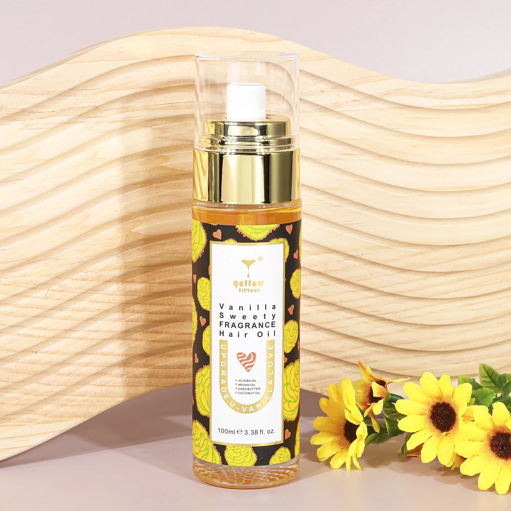 Private Label Fragrance Hair Oil Shea Butter Hair Treatment Oil for Women Natural Plant Extract Hair Oil Competitive Price