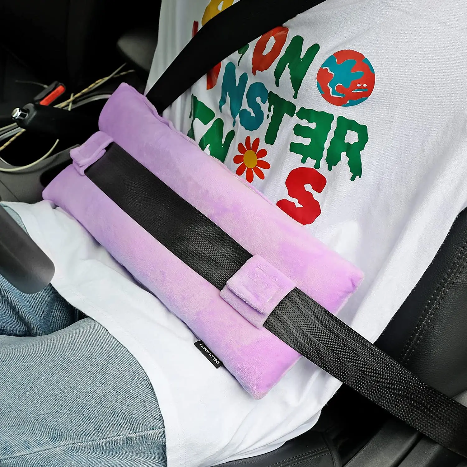 Mastectomy Seat Belt Pillow with Pocket,Post Surgery Seatbelt Pillows for Post-Surgery,Port Pillows for Chemo Patients