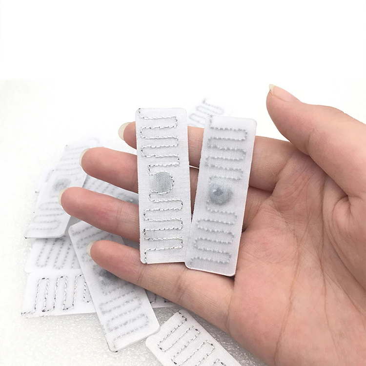 Заводская цена пассивная Rfid-метка водонепроницаемые RFID-этикетки для шитья одежды UHF RFID-бирка