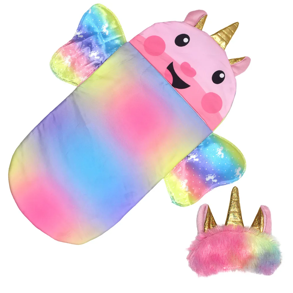 SZPAN 16 18 inch Doll Clothes and Doll Sleeping Bag Set with Matching Sleepover Masks And Pillow