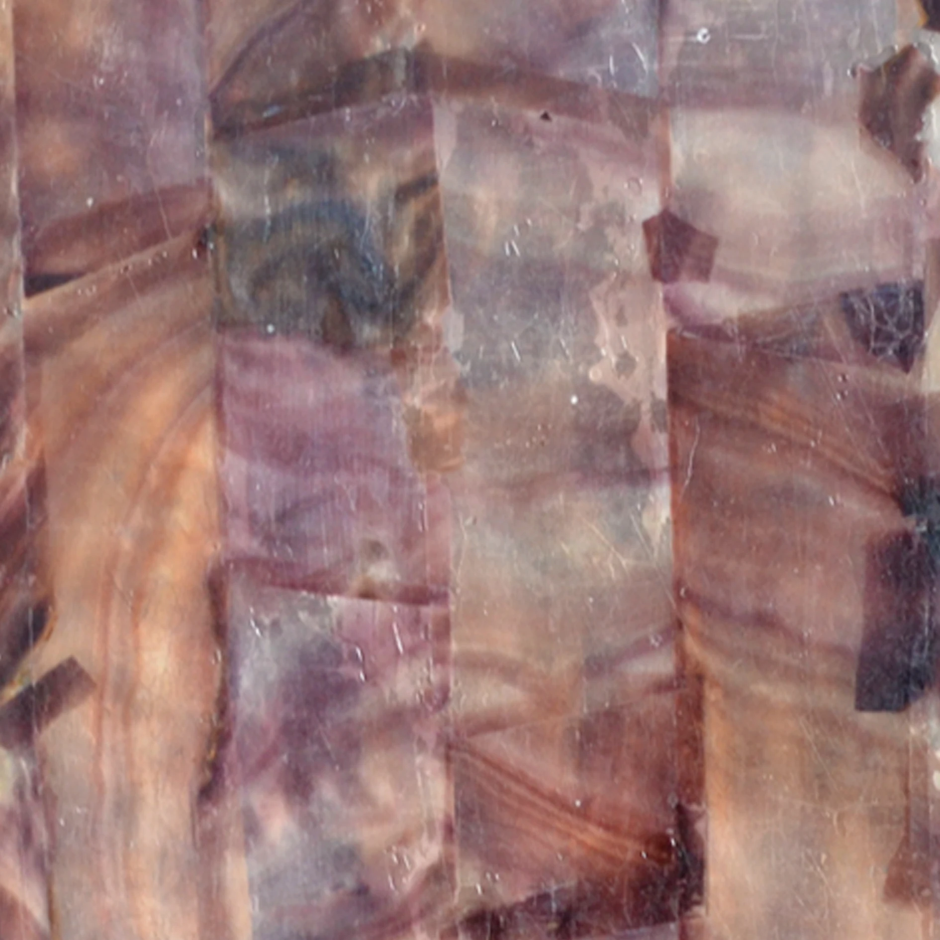 Wholesale customized natural mother of pearl shell plate laminate river shell sheet price for diy DB036