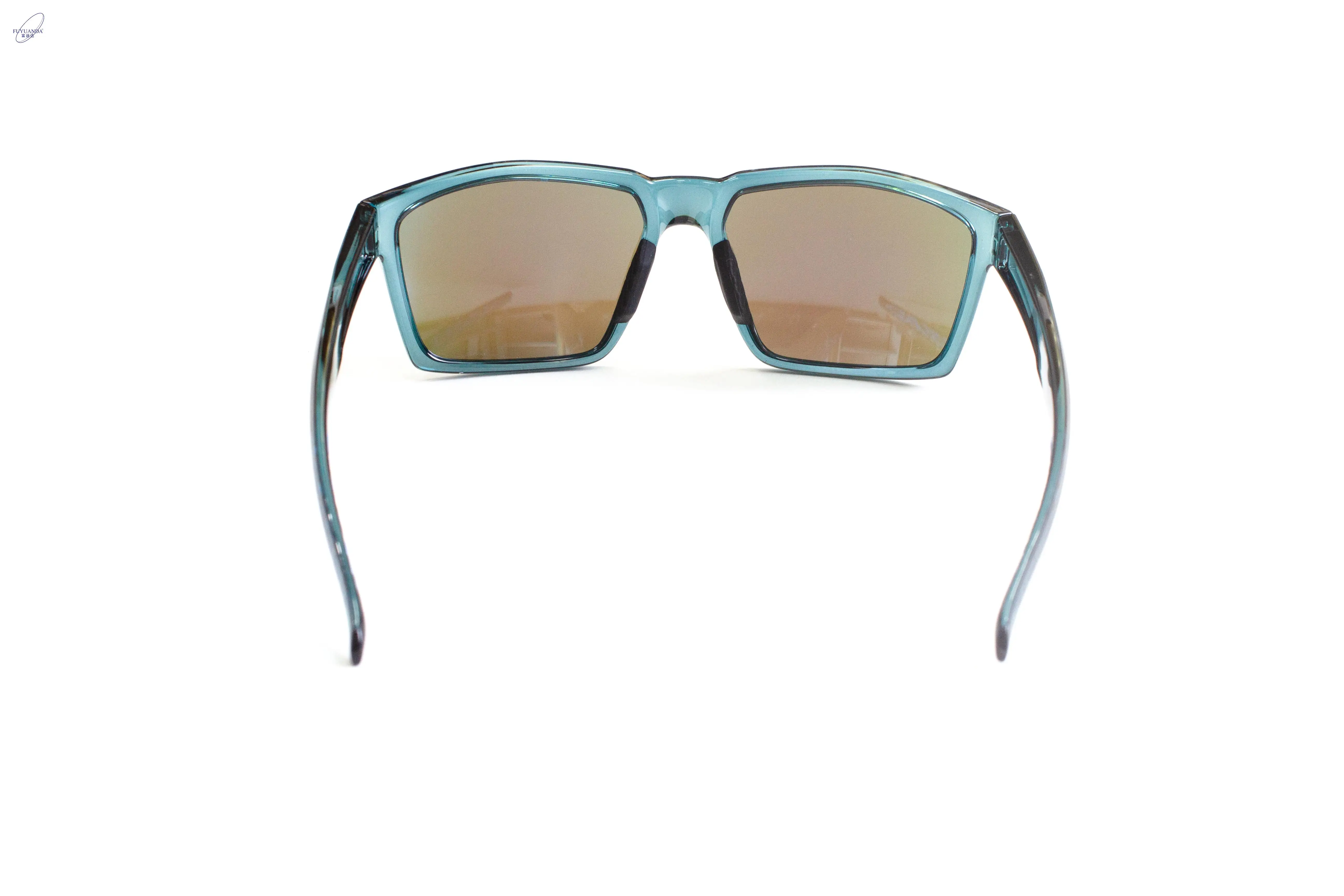 Black Square Anti-Tracking Spy Sunglasses with Rear View Gear Toy Spy Glasses with Sun Feature and Logo on Lens
