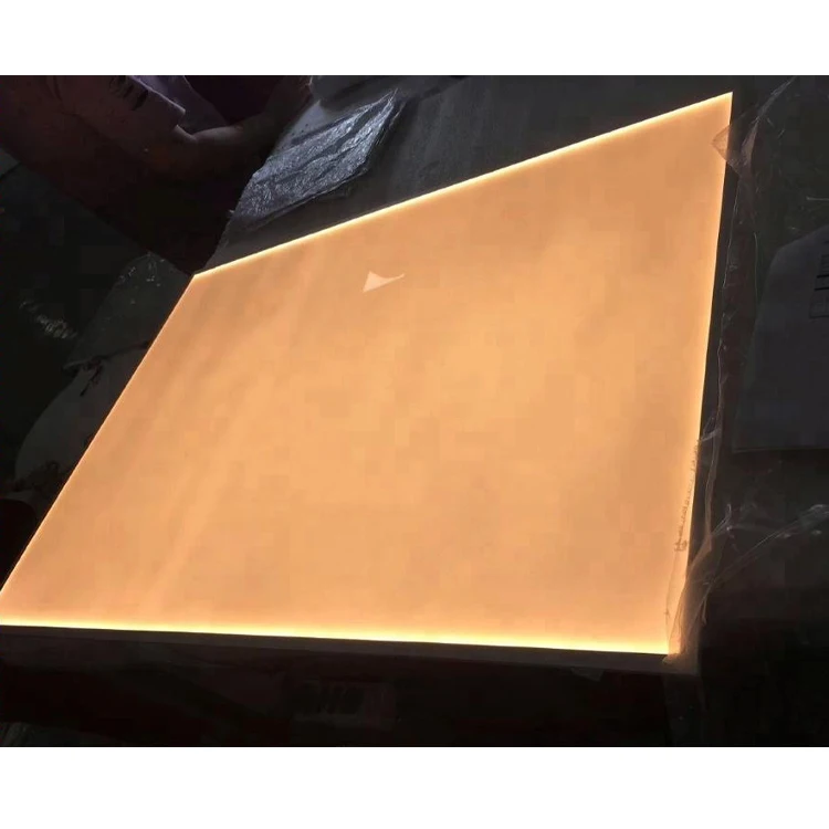 6mm Laser Engraving Matrix V cutting Acrylic Light Guide LimiSheet 2835 LED Light Panel