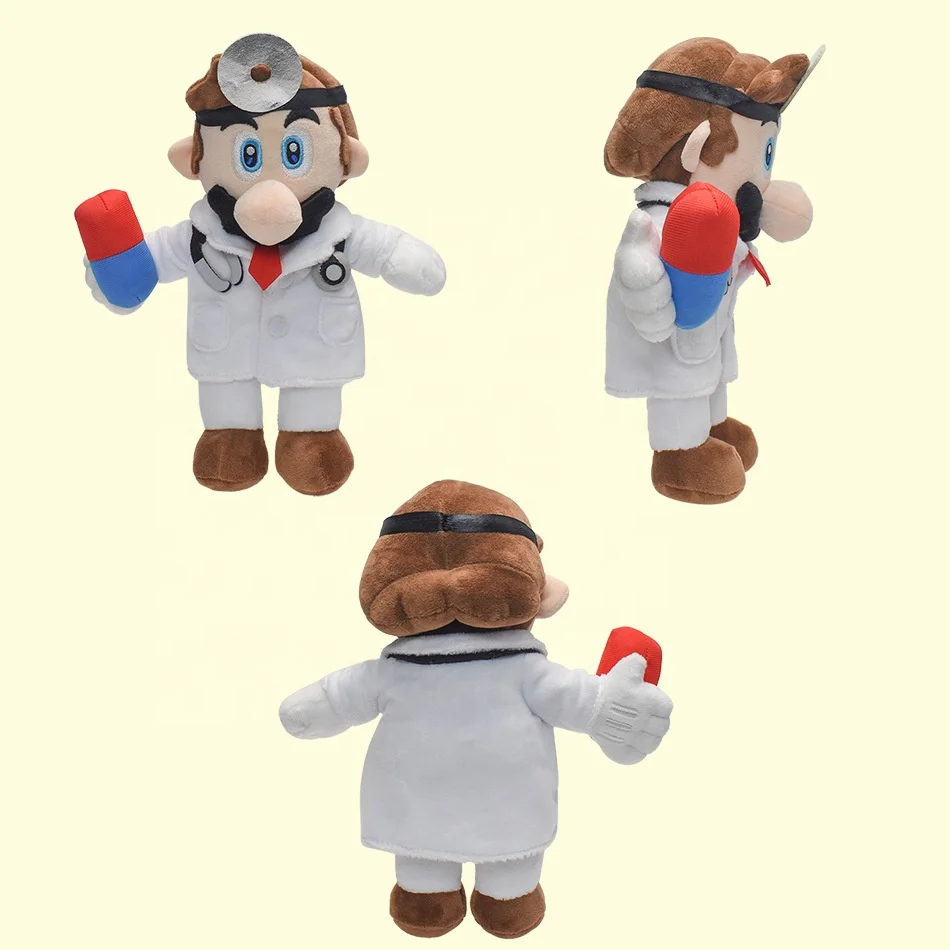 HWA 101796 Wholesale 25cm Super Mario Bro Plush Toy Mario yoshi Dinosaur Game Anime Characters Decoration Game Peripheral Dolls