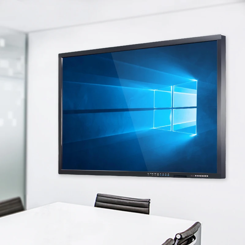 infrared touch screen 65 inch ir multi touch interactive whiteboard flat panel