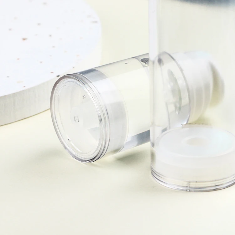 minimalist 50ml 100ml 150ml AS airless pump serum bottle for cosmetic