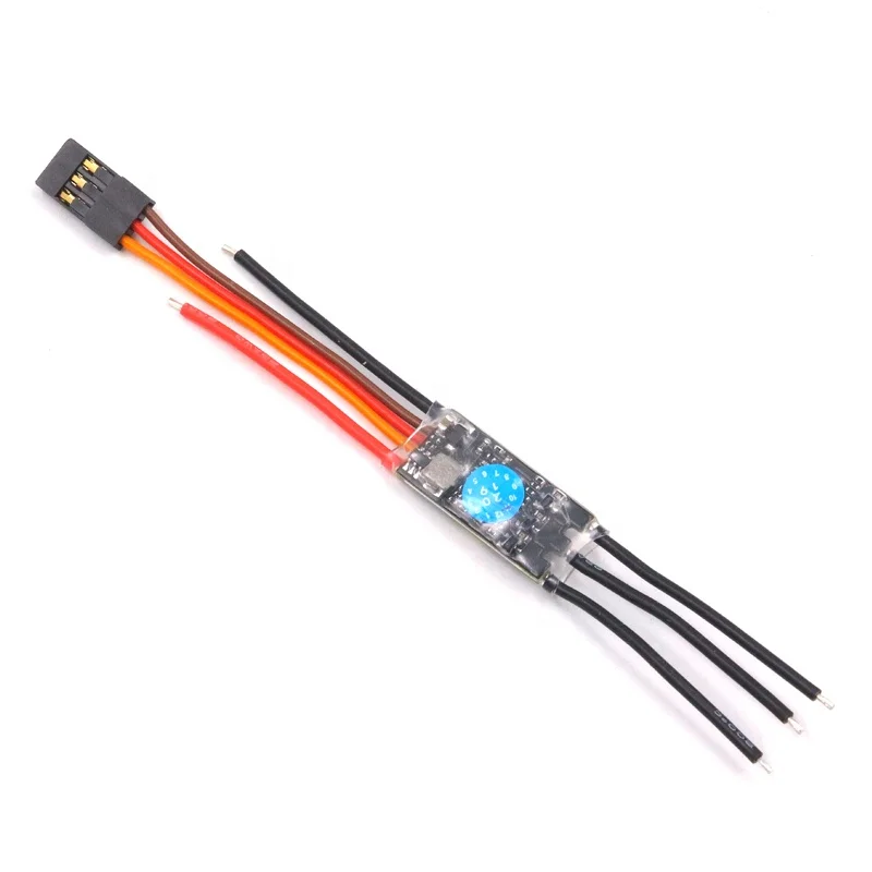 FATJAY 5g 7A brushless electronic speed controller ESC 1-2S 3.7-8.4V batteries with 5V/3A BEC for radio control hobby airplane