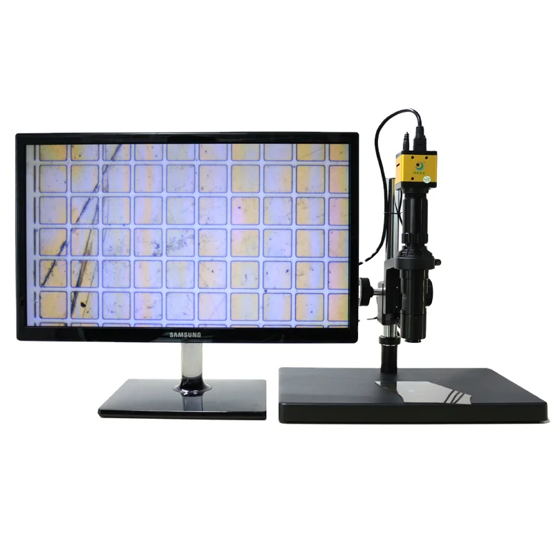Hot sale low price professional test ITO Video digital microscope 28X-180X magnification SGO-200HRT