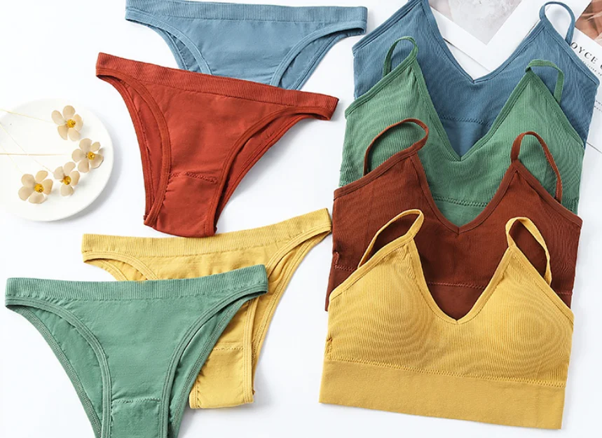 2022 sexy bra and panty new design