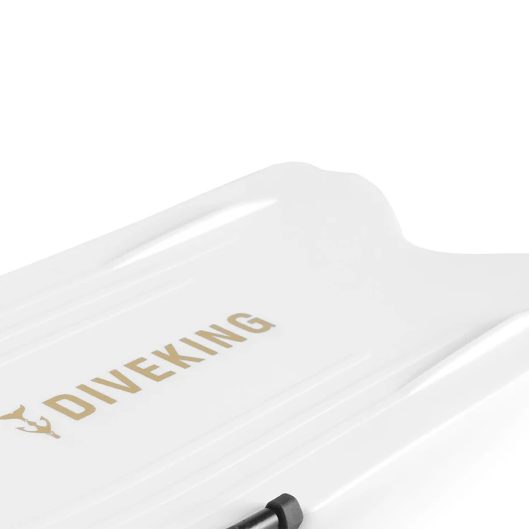 2021 custom high quality TPE+PP fin for adult diving long blade fins