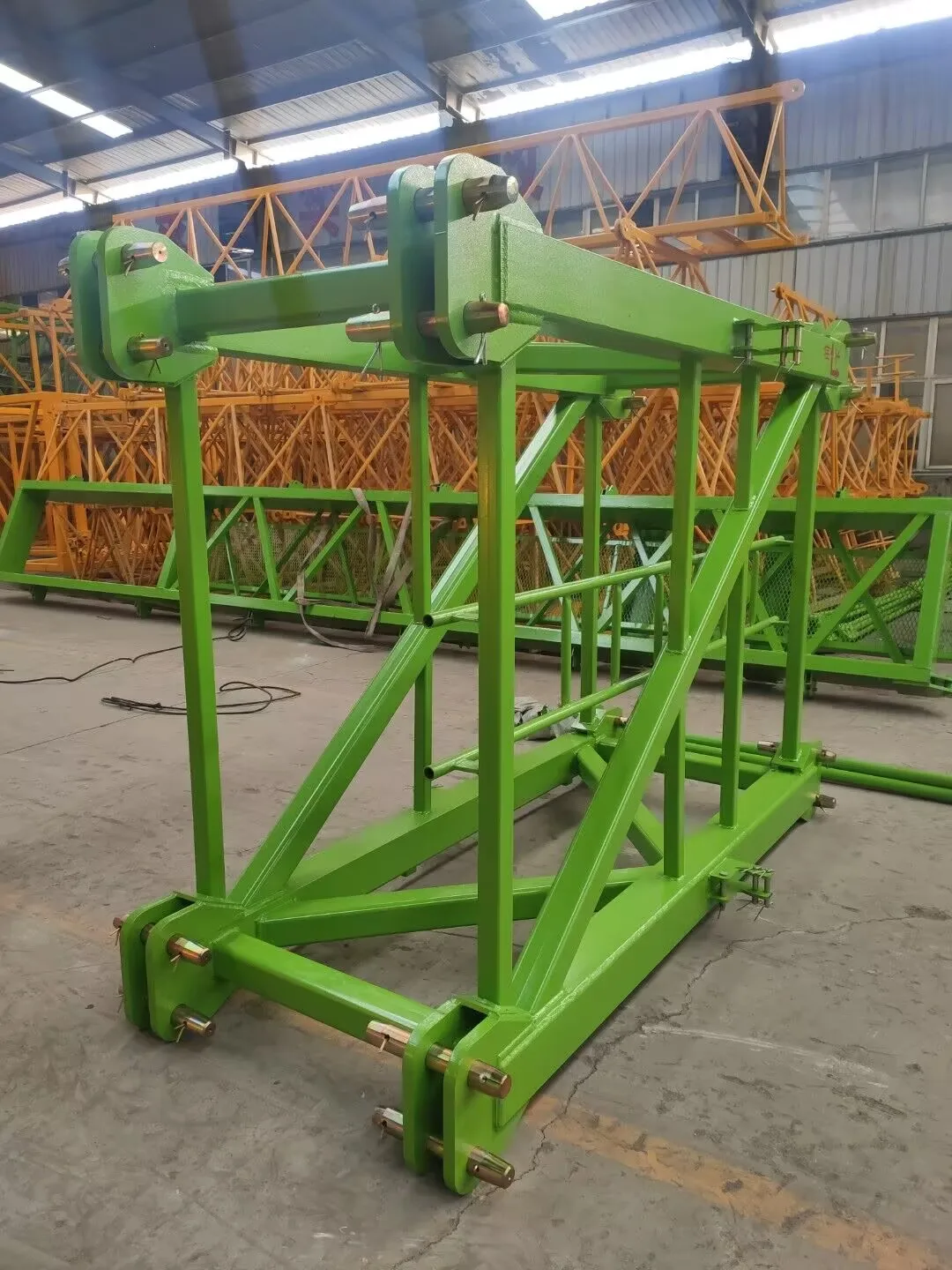 HYCM 8tons flat-top tower crane with competitive price