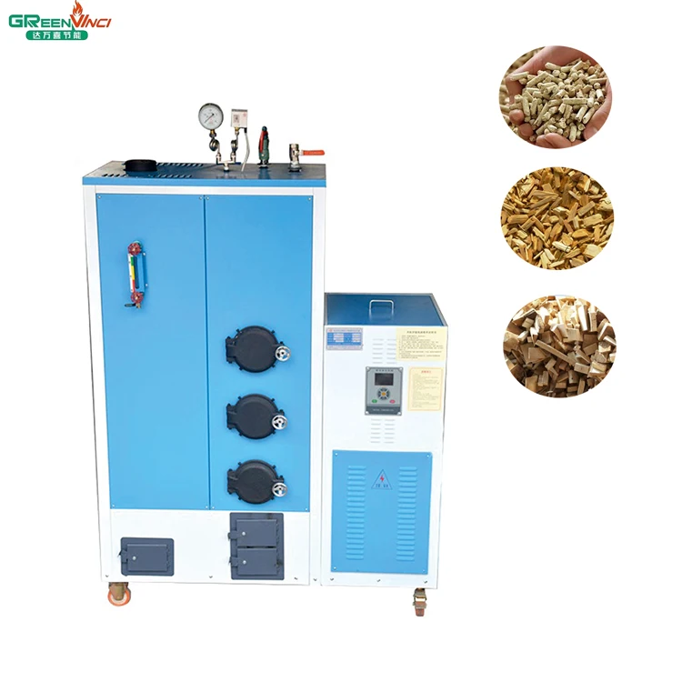 Greenvinci factory wholesale biomass wood pellet industrial laboratory lab pharmaceutical delicate pure steam generator