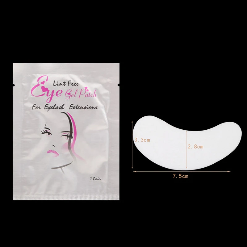 High Quality Disposable Lint Free Eyepad For Eyelash Extension under eye pads anti-wrinkle Lash Extension Pads