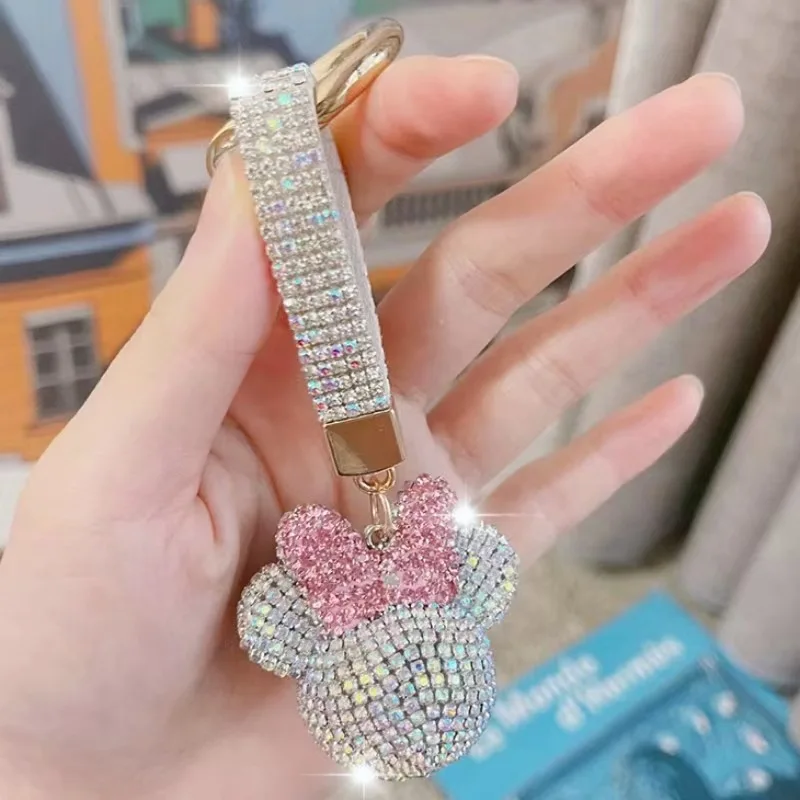 Женский металлический брелок для ключей
