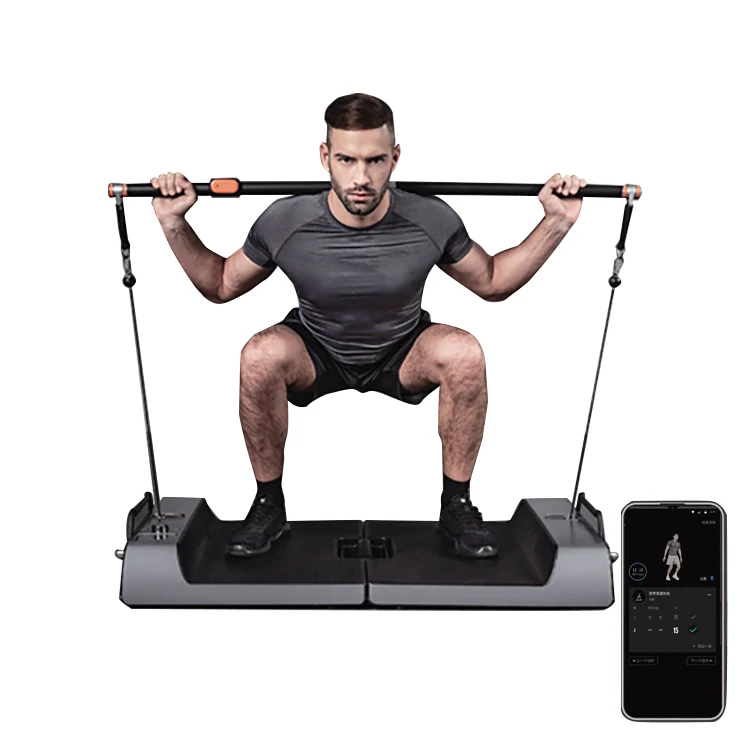 Intelligent Fitness Home Workout Station With Smart Gym Resistance