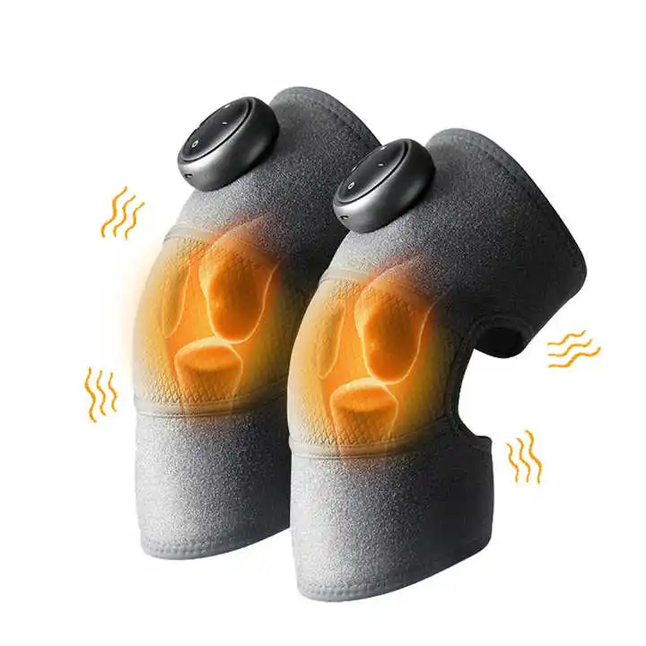 China Manufacturer Promotes Cell Metabolism Blood Circulation Home Use Recovery Infrared Heating Knee Massager